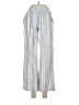 Sienna Sky Stripes Silver Casual Pants Size M - photo 1