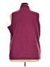 D&Co. 100% Polyester Burgundy Vest Size 2X - photo 2