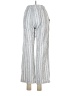 Sienna Sky Stripes Silver Casual Pants Size M - photo 2