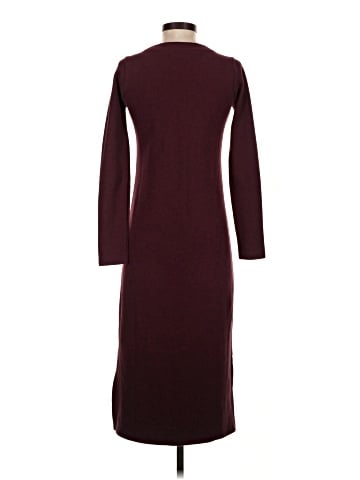 Madewell Long-Sleeve Henley Midi Dress (view 2)