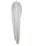 Sienna Sky Stripes Silver Casual Pants Size M - photo 5