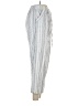 Sienna Sky Stripes Silver Casual Pants Size M - photo 4