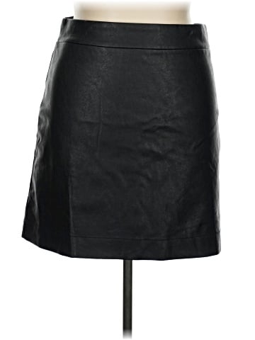J.Crew Factory Store Faux Leather Skirt (view 1)
