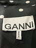 Ganni 100% Polyester Polka Dots Black Long Sleeve Blouse Size EU 34 / US 4 - photo 7