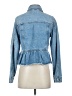 Stradivarius 100% Baumwolle Blue Denim Jacket Size S - photo 2