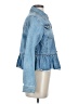 Stradivarius 100% Baumwolle Blue Denim Jacket Size S - photo 4