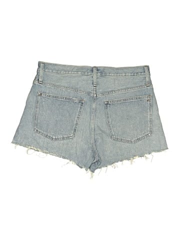 Madewell Relaxed Denim Shorts in Rosemount Wash: Destroyed Hem Edition (view 2)