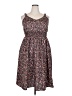Shein Hearts Brown Casual Dress Size 2X - photo 1