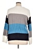 Unbranded 100% Acrylic Color Block Blue Pullover Sweater Size XL - photo 2