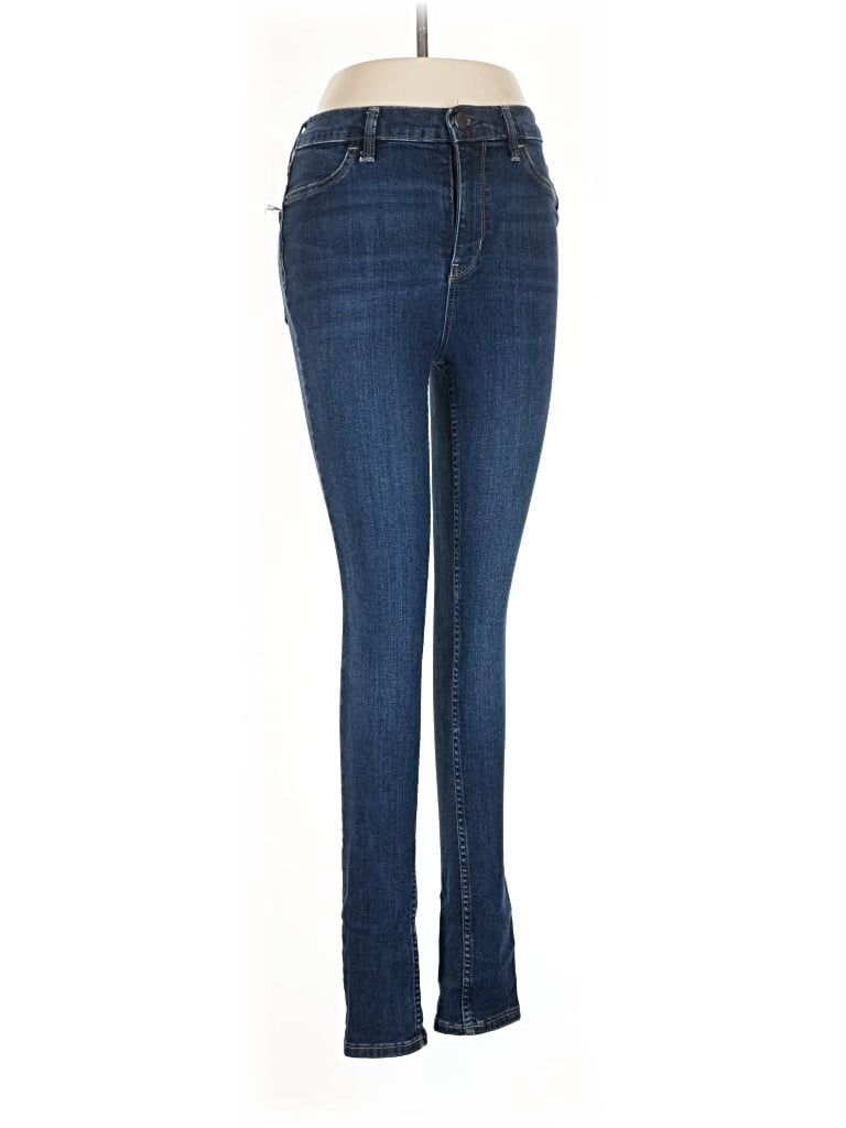 Pre-owned Free People Jeans In Blue