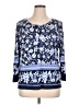 Talbots Blue Long Sleeve Blouse Size XL - photo 1