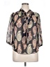 Renee C. Black 3/4 Sleeve Blouse Size XXL (estimated) - photo 1
