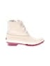 Sperry Top Sider 100% Leather Ivory Ankle Boots Size 8 - photo 1