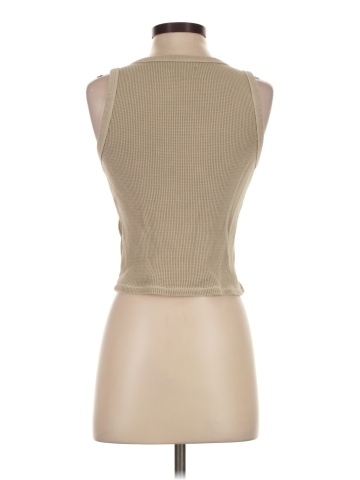 Madewell Waffle Knit Scoop Crop Tank (view 2)