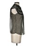 Max Studio 100% Polyester Polka Dots Black Sleeveless Blouse Size S (petite) - photo 4