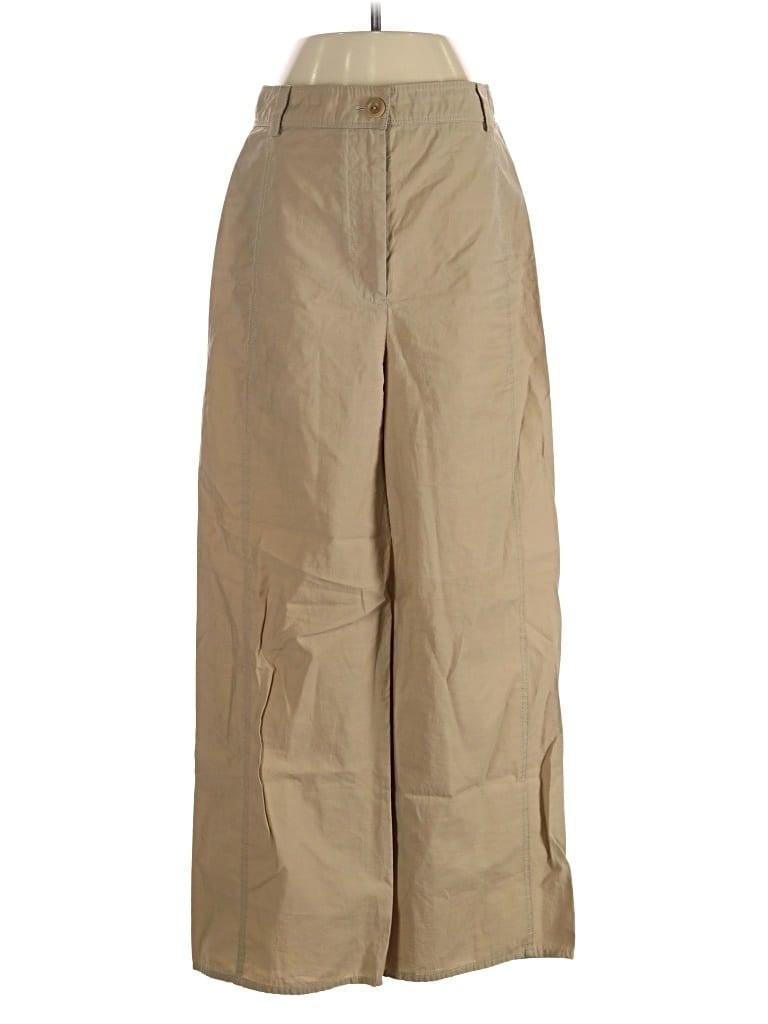 Pre-owned Zara Casual Pants In Tan