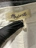Madewell 100% Cotton Ivory Jeans Size 28 waist - photo 7