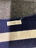 MNG Stripes Blue Pullover Sweater Size M - photo 7