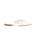 Wild Diva Ivory Flip Flops Size 7 1/2 - photo 1