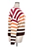 Fashion 100% Acrylic Stripes Brown Pullover Sweater Size XXL - photo 4