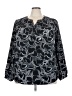 41Hawthorn Black Long Sleeve Blouse Size 3X - photo 1