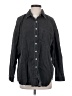 Unbranded 100% Cotton Black Long Sleeve Button-Down Shirt Size S - photo 1
