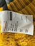 Elodie 100% Acrylic Yellow Pullover Sweater Size L - photo 8