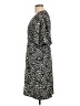 Halogen 100% Polyester Animal Print Black Casual Dress Size L - photo 5