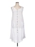 J.ING White Casual Dress Size XL (estimated) - photo 1