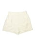 Stradivarius Solid Ivory Shorts Size 10 - photo 2