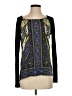 Hale Bob 100% Polyester Black Long Sleeve Top Size XS - photo 1