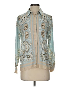 Rose + Olive Long Sleeve Blouse (view 1)