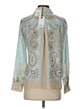 Rose + Olive Long Sleeve Blouse (view 2)
