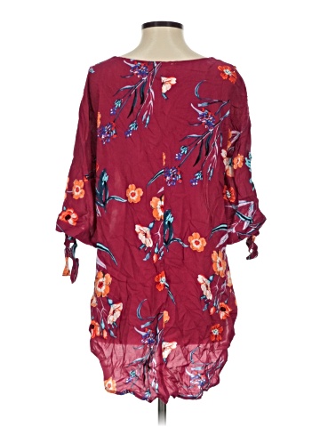 Umgee 3/4 Sleeve Blouse (view 2)