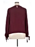 Shein 100% Polyester Burgundy Long Sleeve Blouse Size XL - photo 2