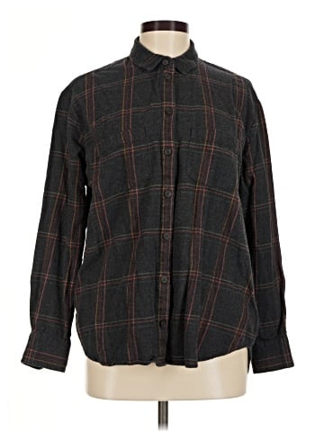 Madewell Brushed Twill Sunday Shirt in Kidwell Plaid (view 1)