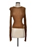 Free People 100% Viscose Brown Pullover Sweater Size S - photo 1