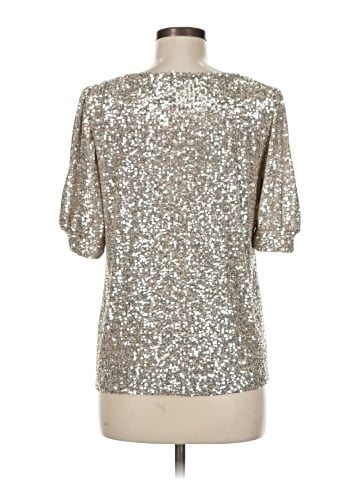 Cable & Gauge Short Sleeve Blouse (view 2)