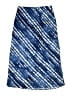 Japna 100% Polyester Print Blue Casual Skirt Size M - photo 1