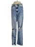 Zara Hearts Blue Jeans Size 4 - photo 1