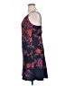 Natori Floral Blue Cocktail Dress Size L - photo 5