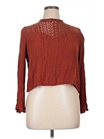 Charlotte Russe Long Sleeve Blouse (view 1)