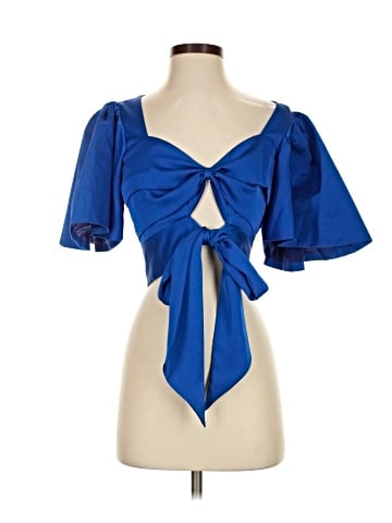 Azulu Short Sleeve Blouse (view 1)