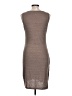 Leith Solid Brown Casual Dress Size L - photo 2