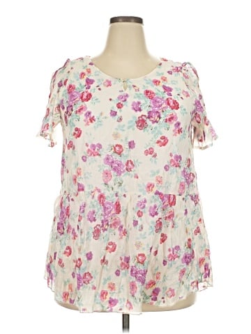 Suzanne Betro Short Sleeve Blouse (view 1)