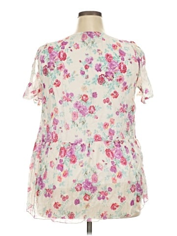 Suzanne Betro Short Sleeve Blouse (view 2)