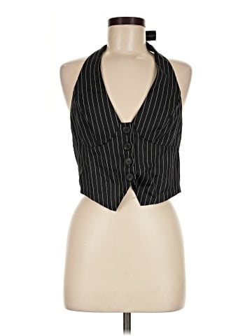 Shein Sleeveless Button-Down Shirt (view 1)