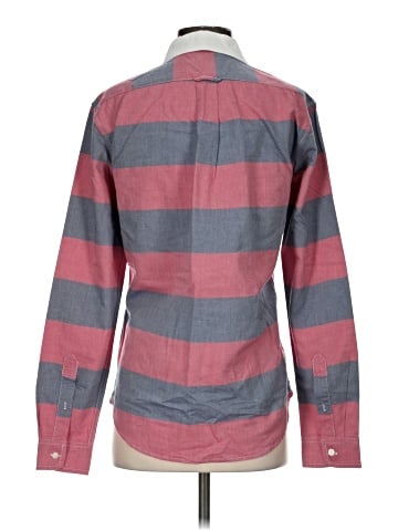American Eagle Outfitters Long Sleeve Button-Down Shirt (view 2)