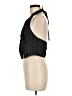 Shein Black Sleeveless Button-Down Shirt Size M - photo 5