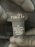 rue21 100% Rayon Black Sleeveless Button-Down Shirt Size XL - photo 7